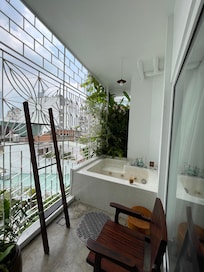 View from the balcony