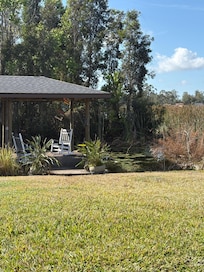 Beautiful view from the patio and living room