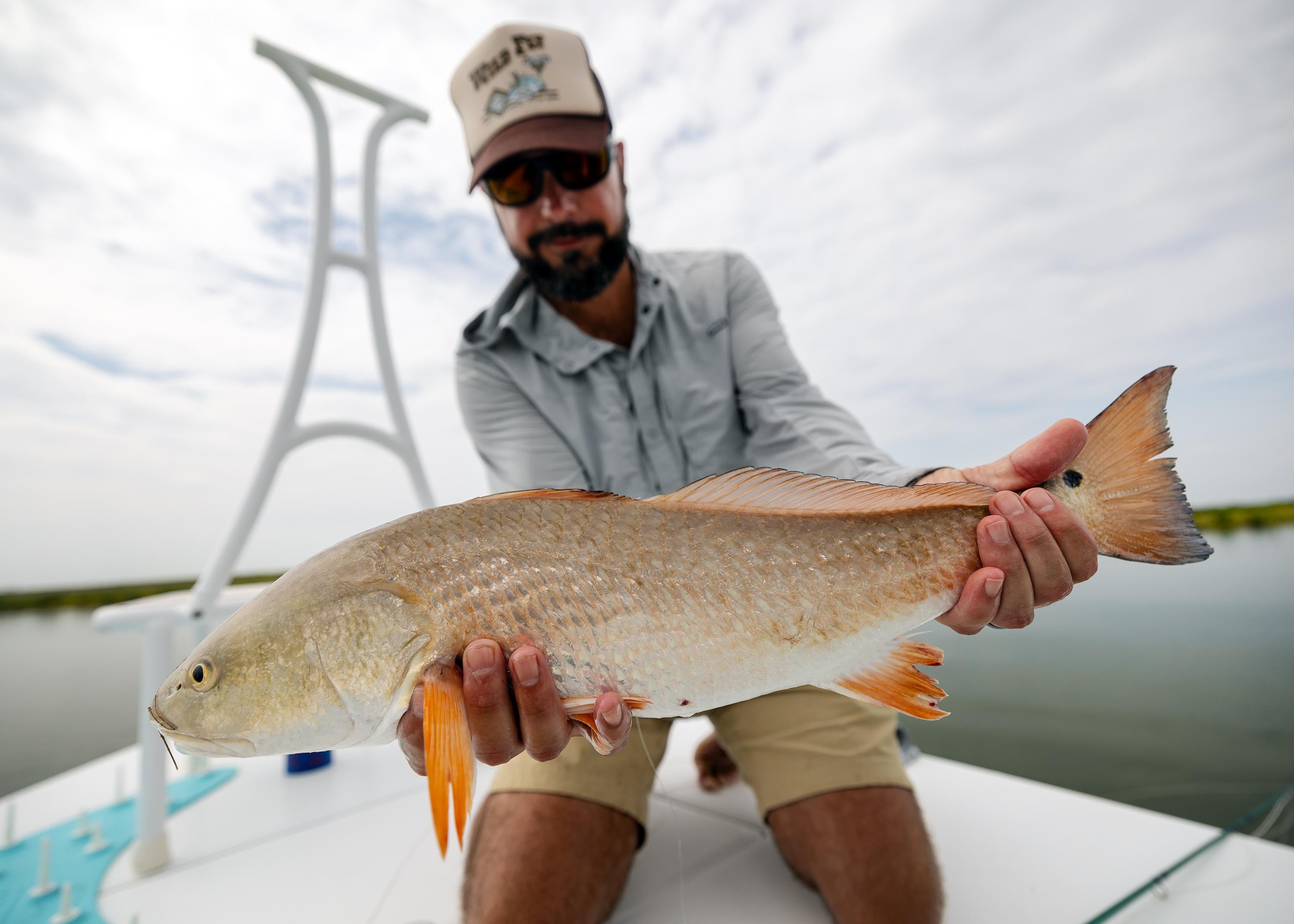 Walked across the street jumped on a skiff and caught these beauties 