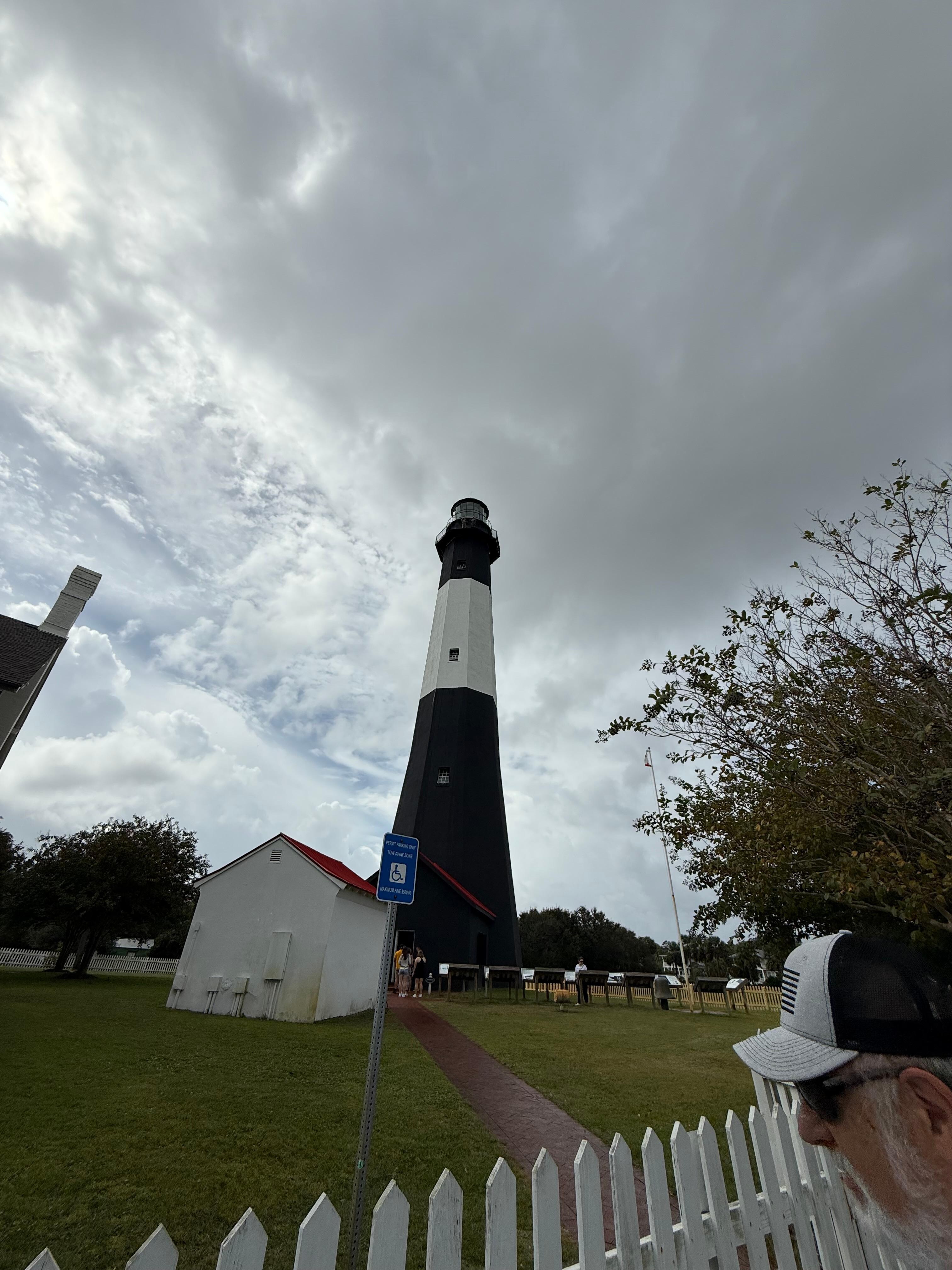 The lighthouse was beautiful!