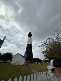 The lighthouse was beautiful!
