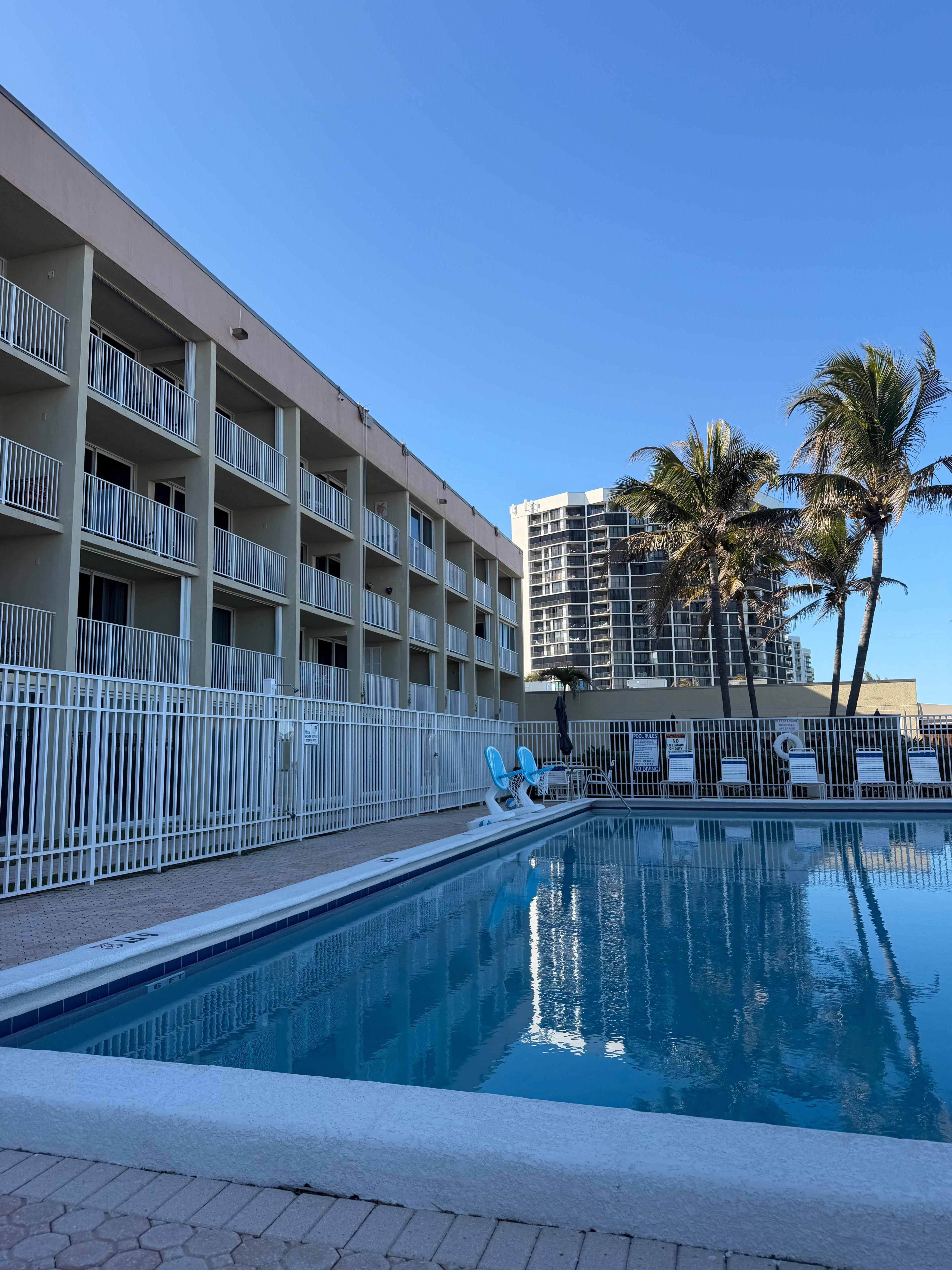 My favorite view of the pool!