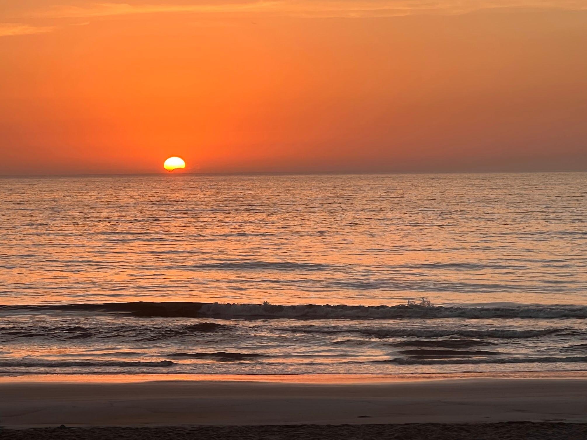 Sunrise to a new day. 