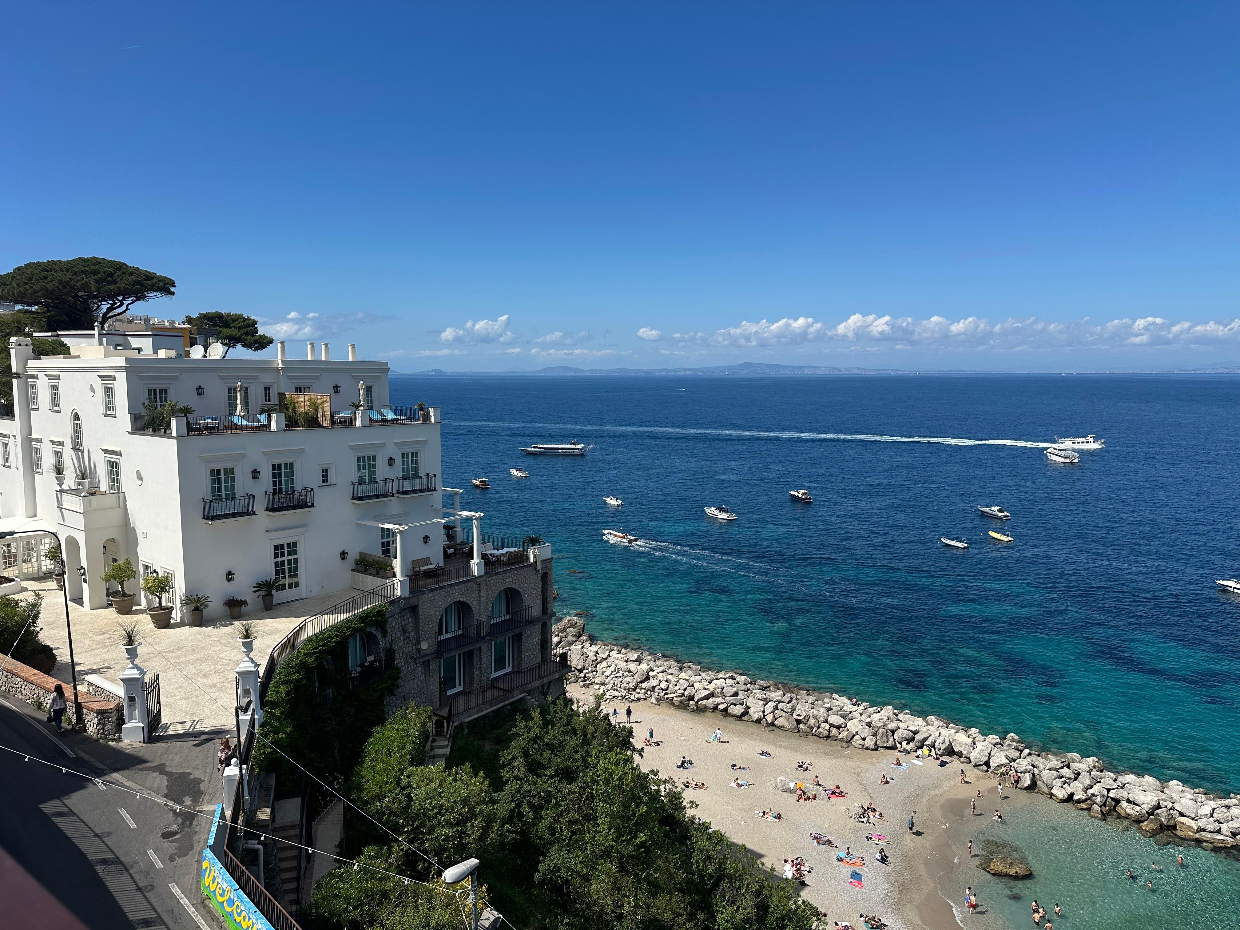 View from the balcony