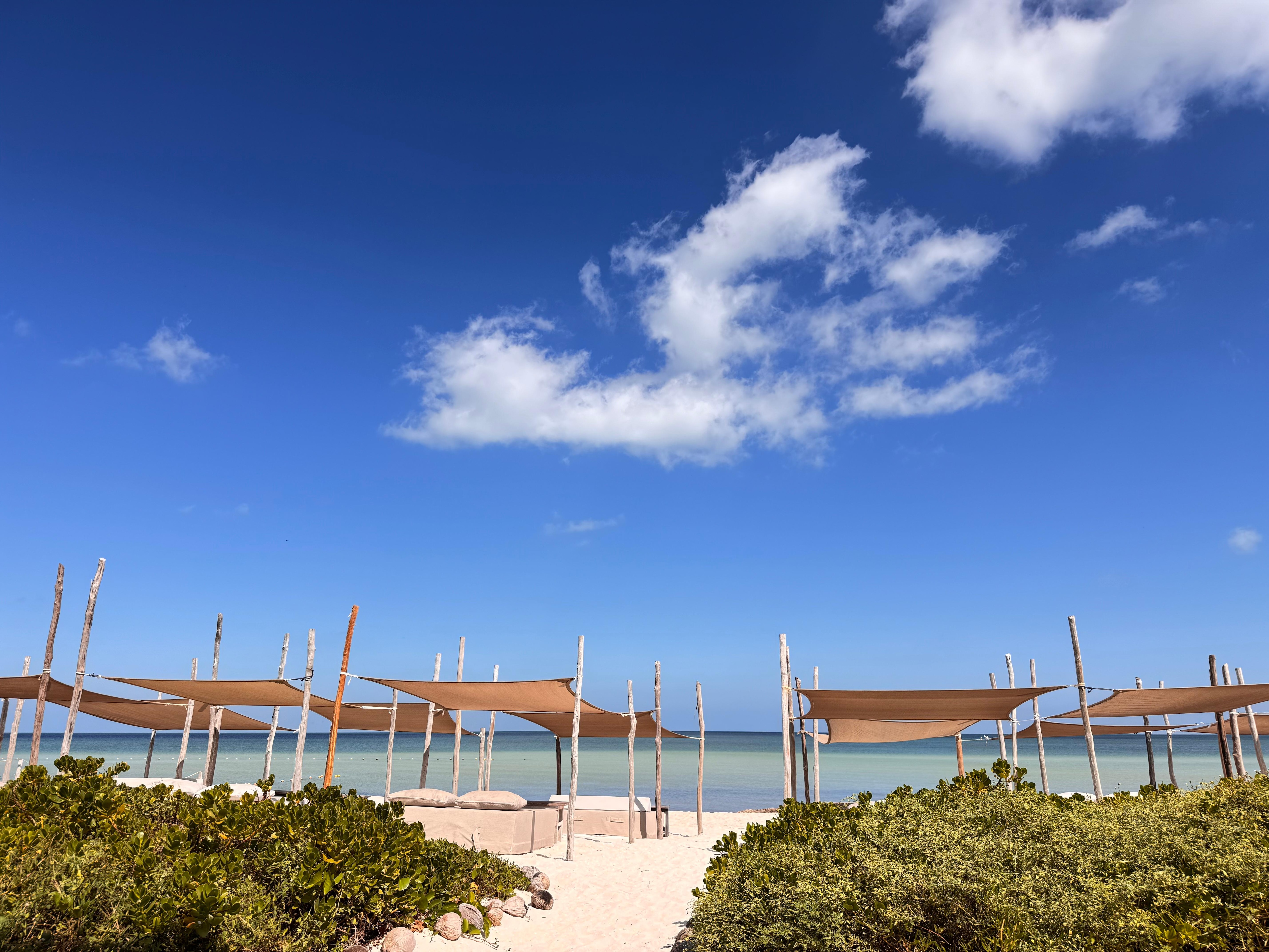 Vista desde el restaurante exterior 