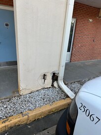 Parked in front of my room