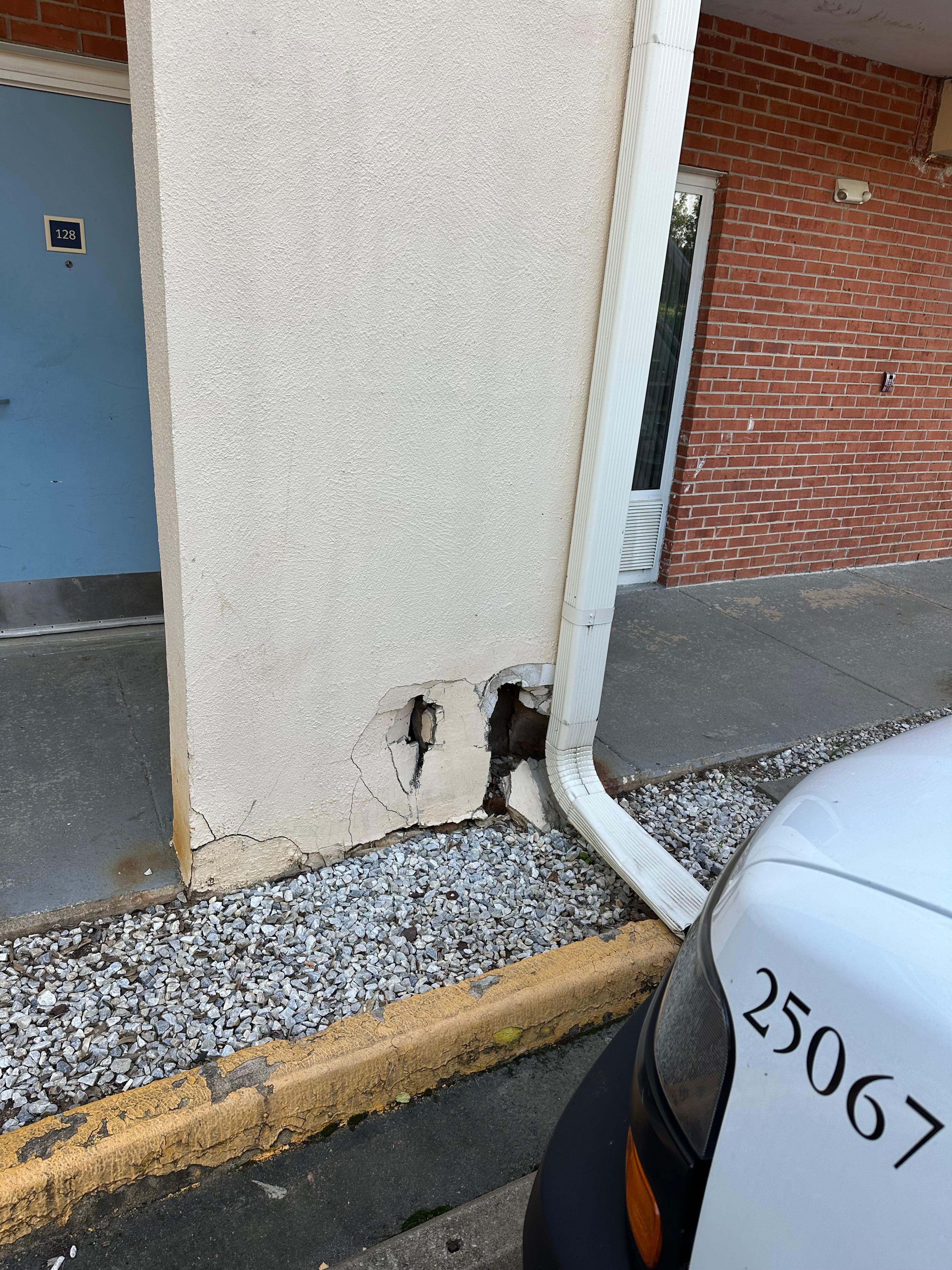 Parked in front of my room