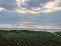 The view from the balcony