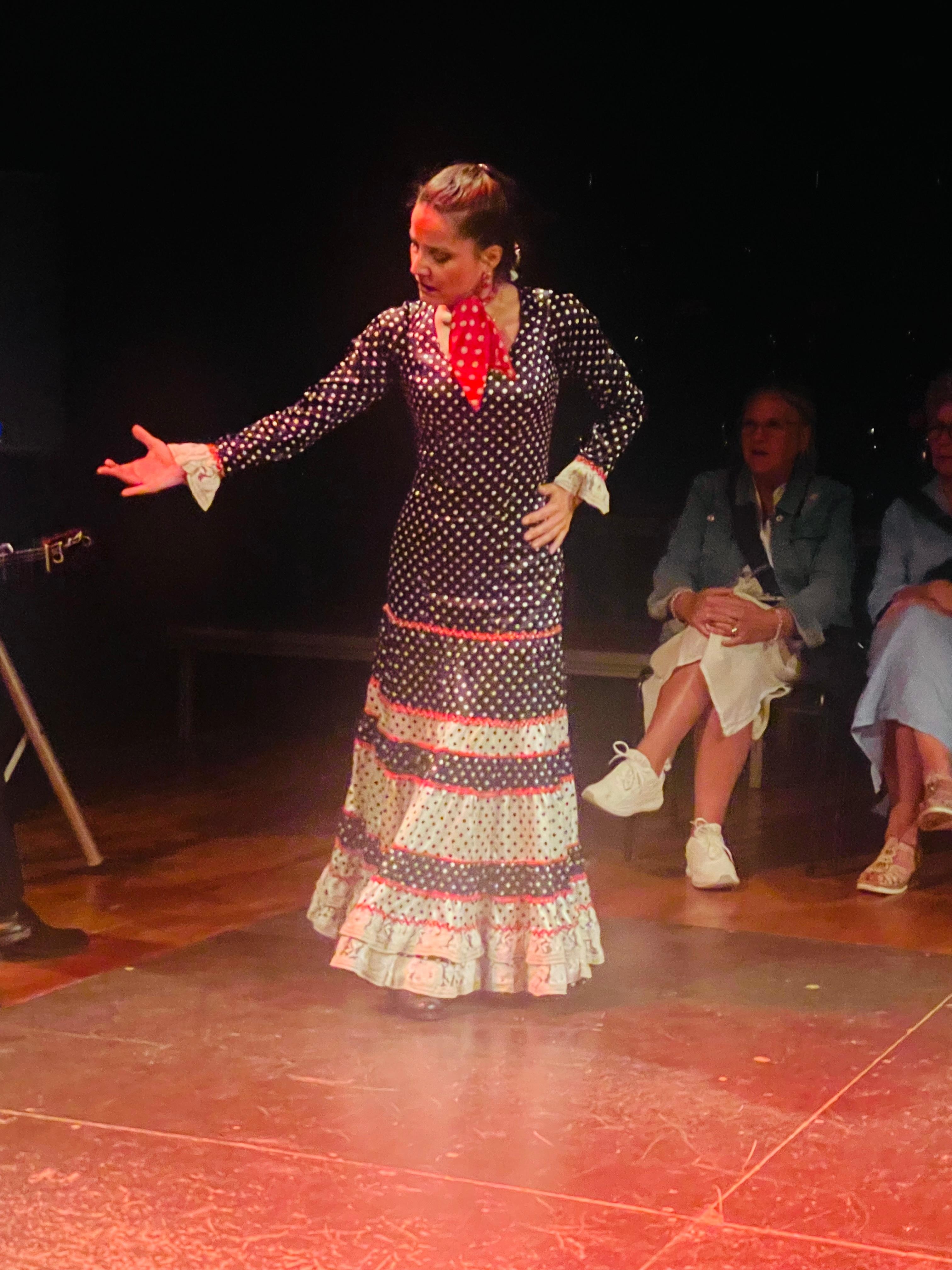 Flamenco Show. Spectacular performance and five minutes walk away