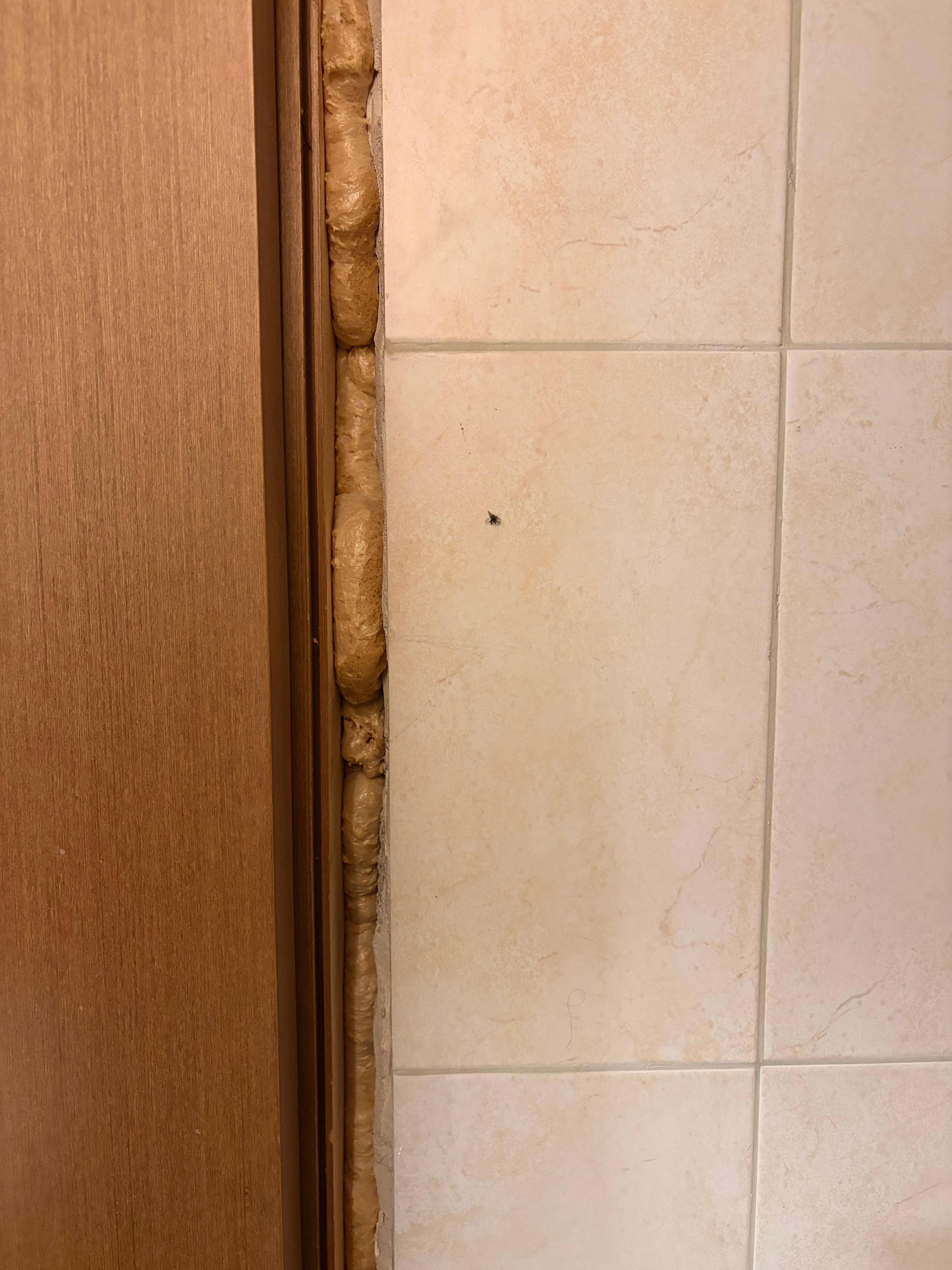 Spray foam insulation. 