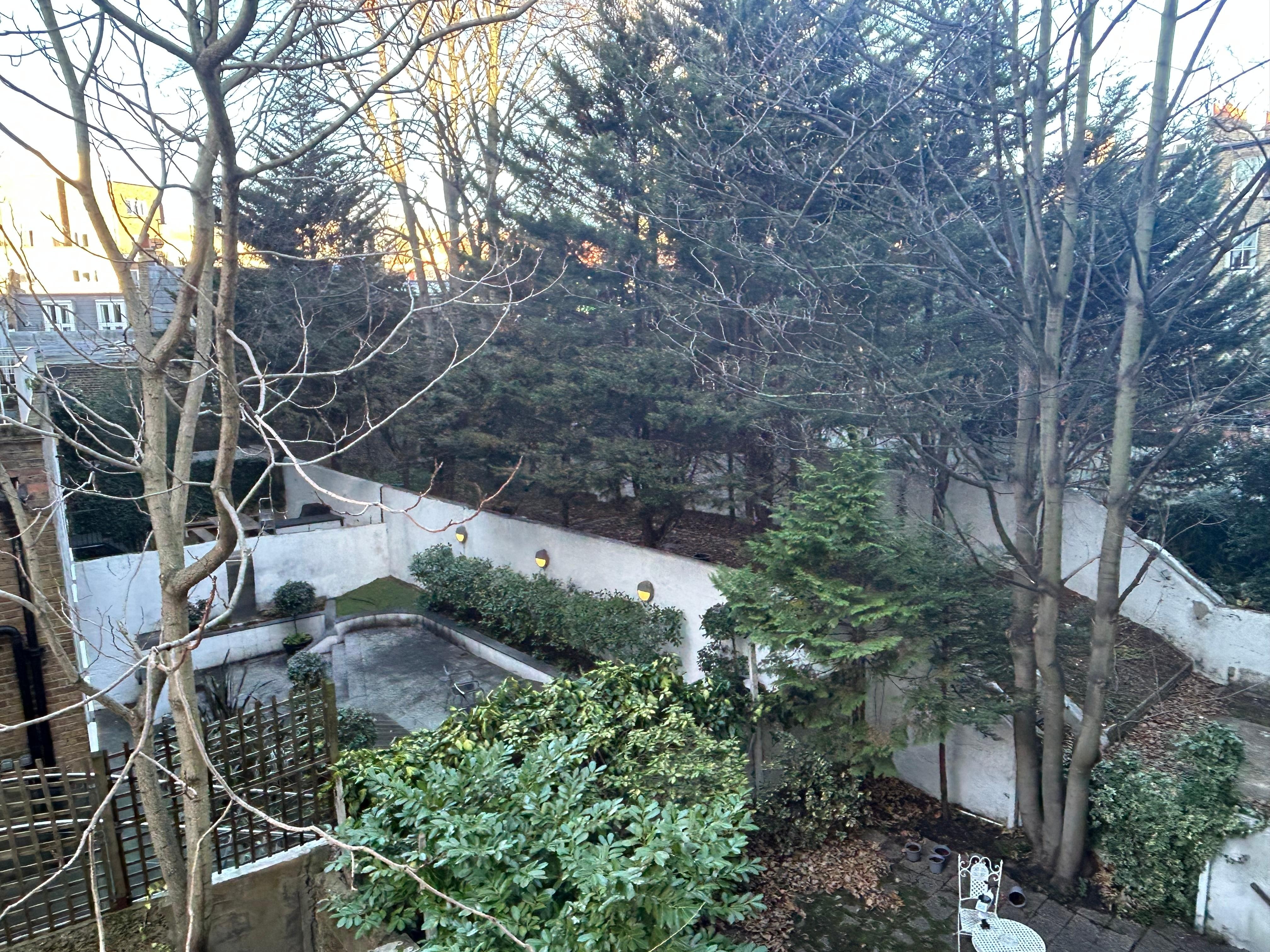 View from the balcony 