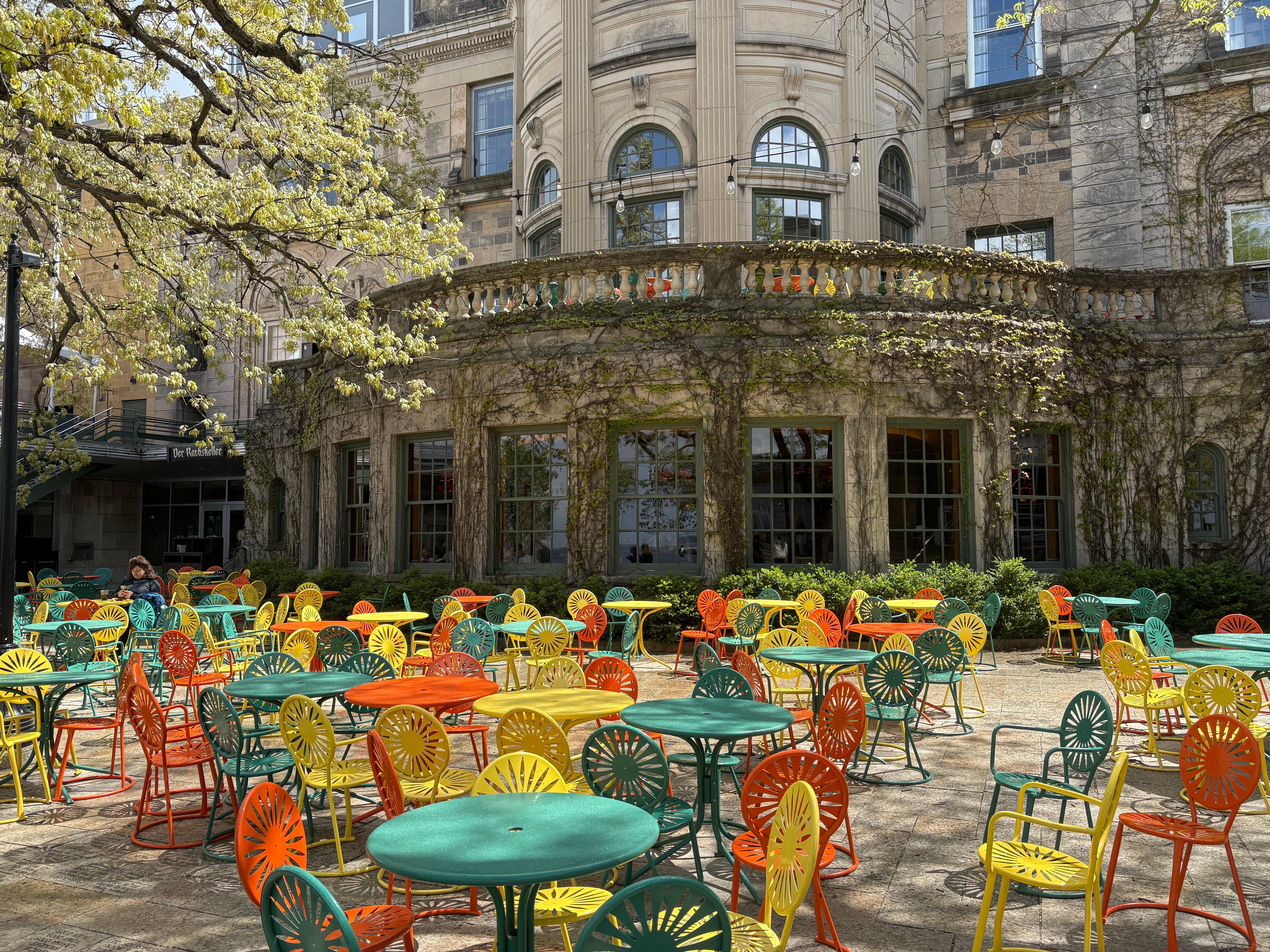 Patio at UW/ Madison