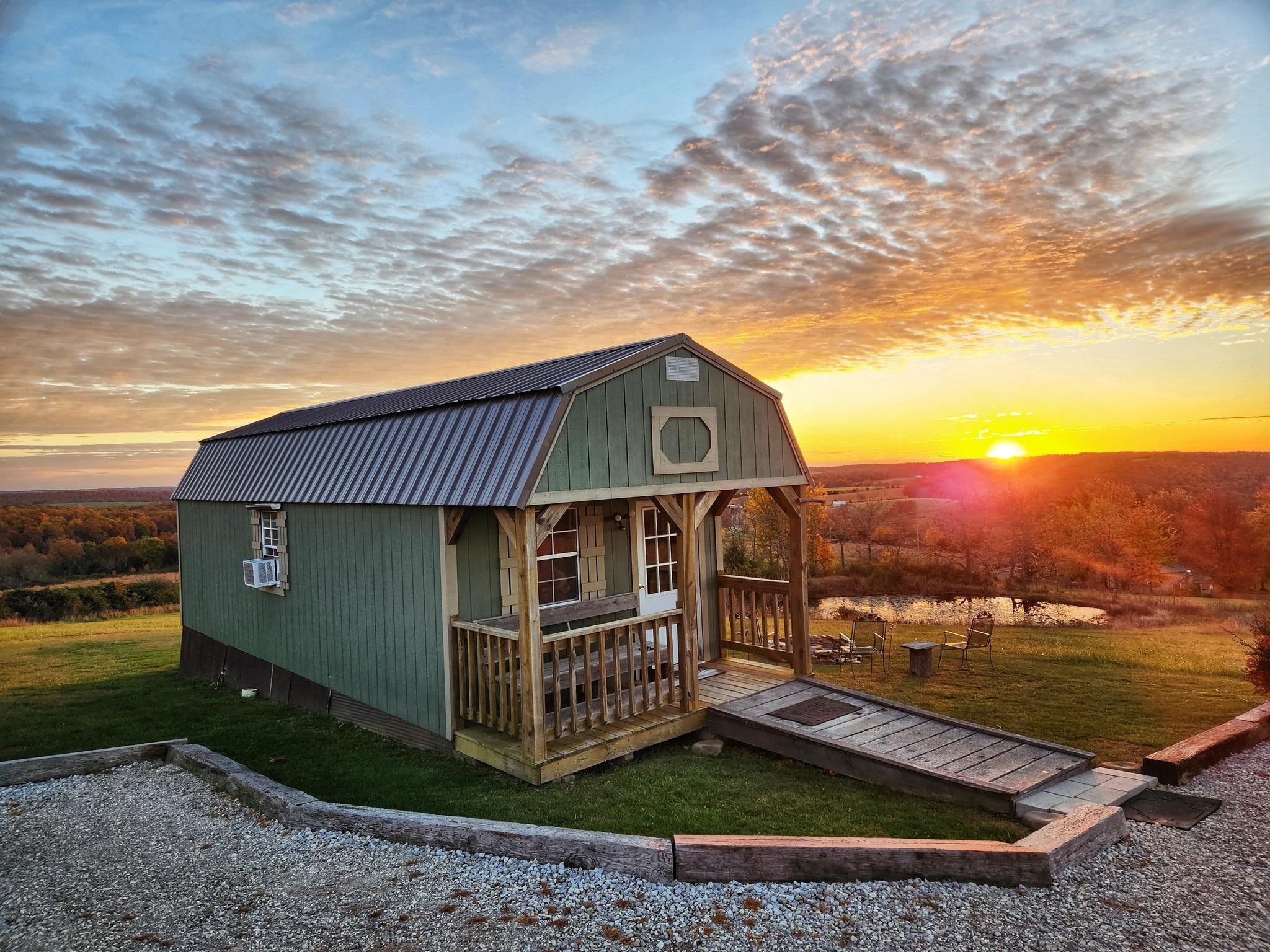 Caught a beautiful sunrise!