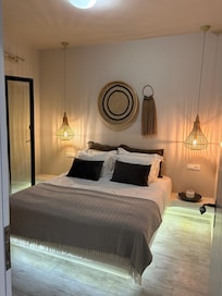 Bedroom with second balcony!