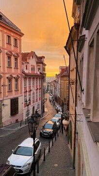Out our window around 7am at The Red Lion