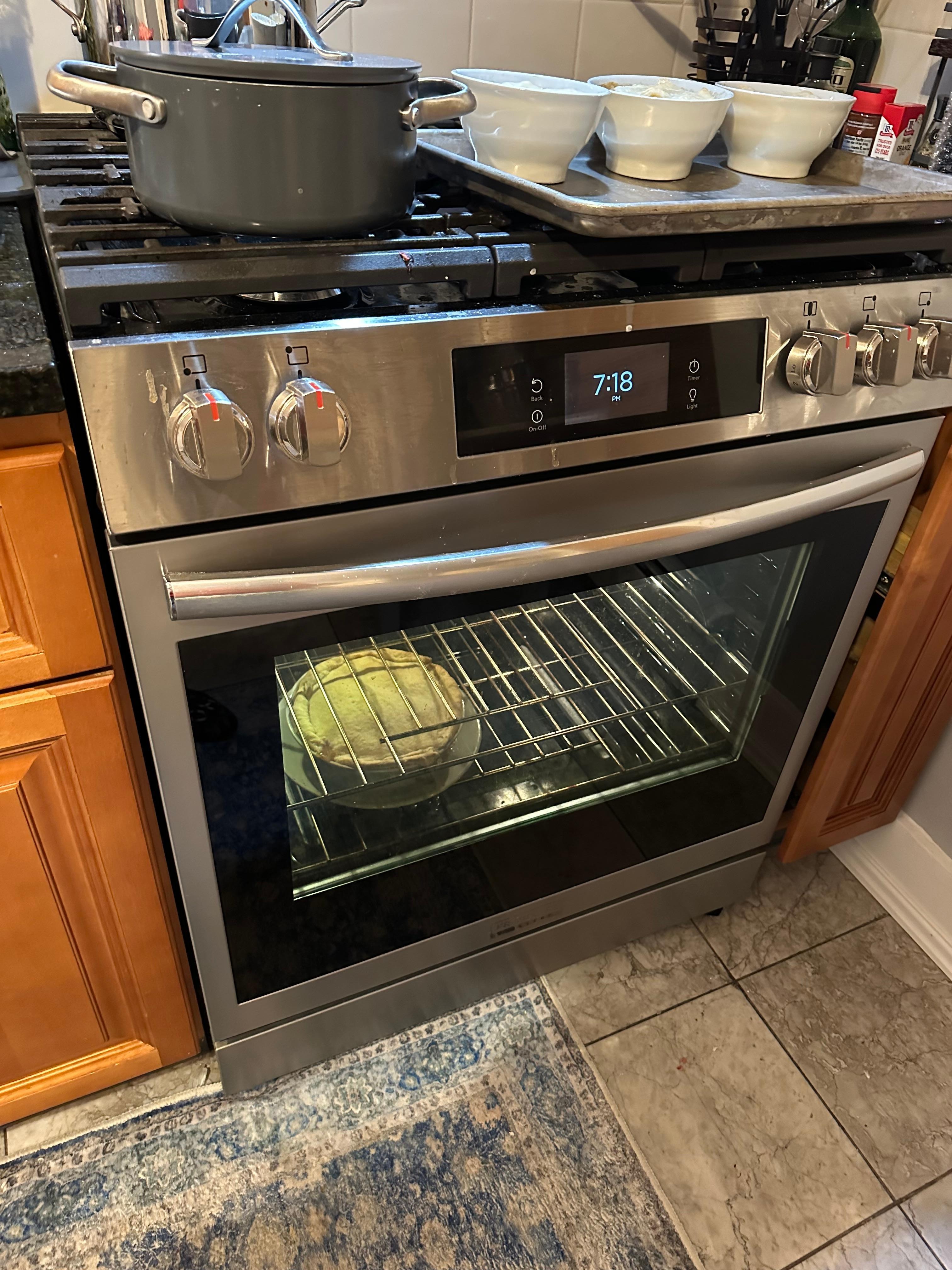 Fantastic stove: chicken pot pies