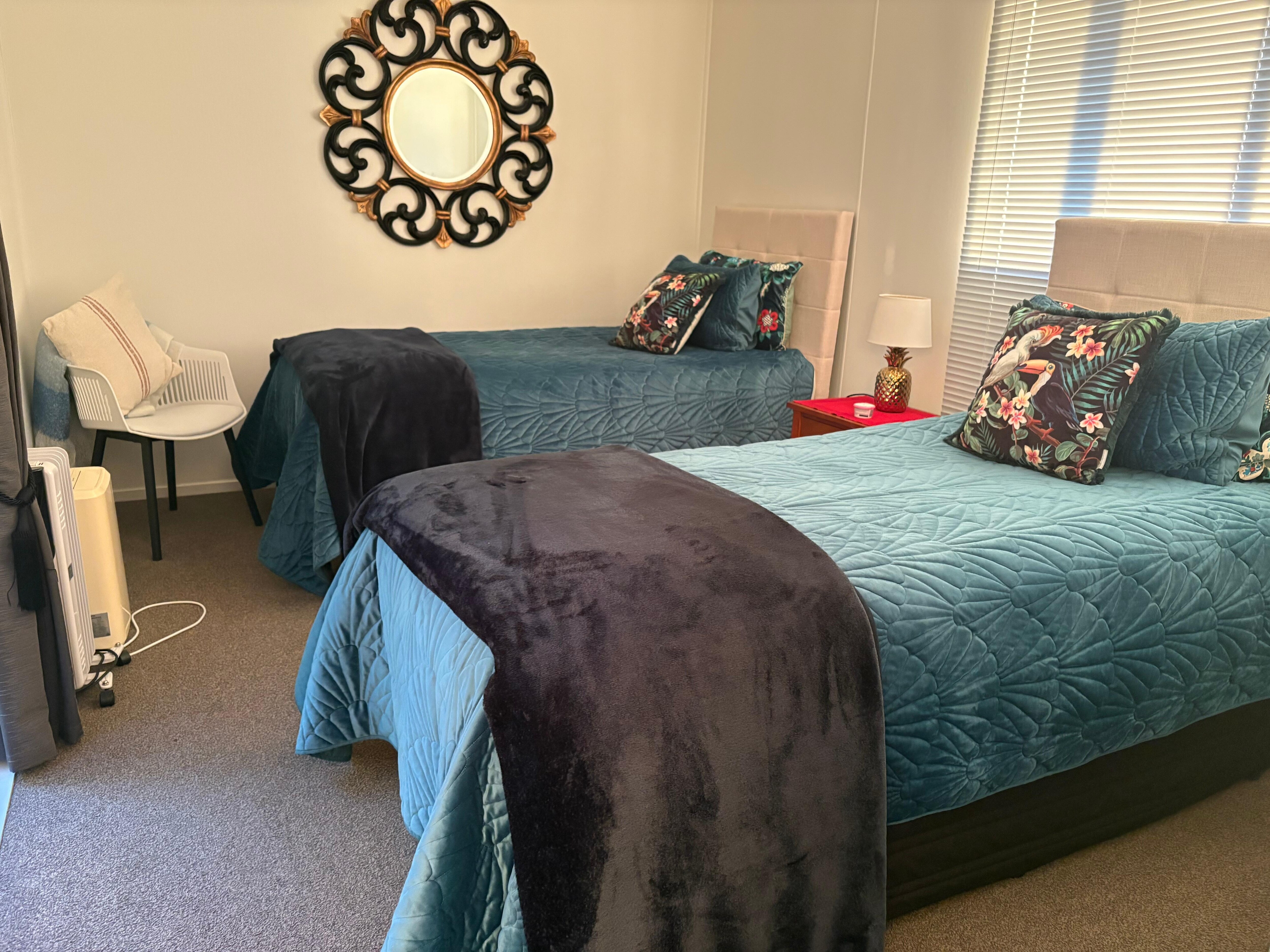 Beds were warm and comfortable 