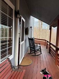 Main deck with beautiful view