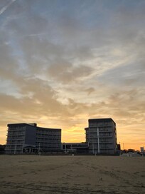 The sunsets during this time of the year are spectacular.