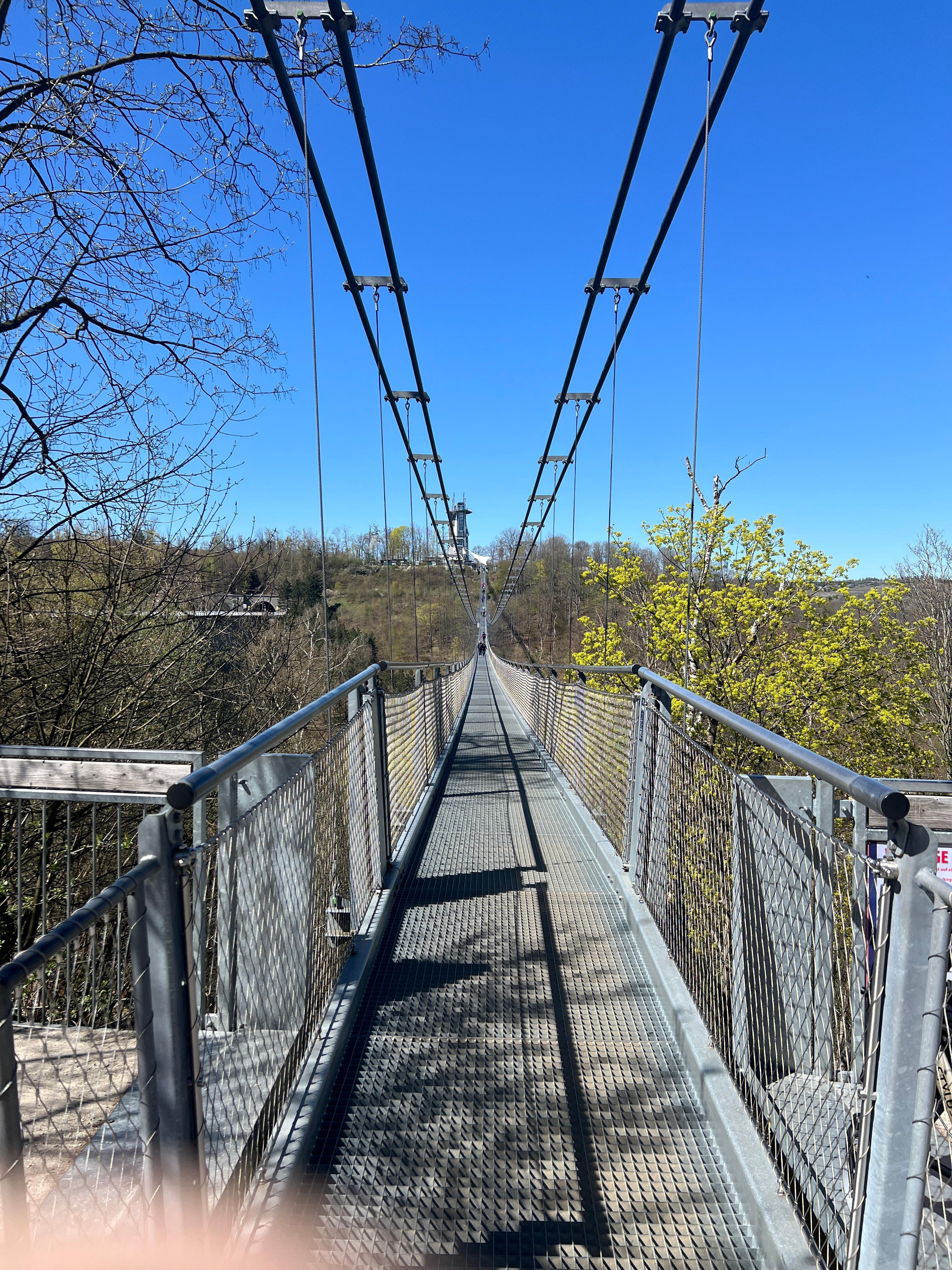 Hängebrücke Rappbodetalsperre 