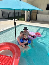 Fun in the pool!