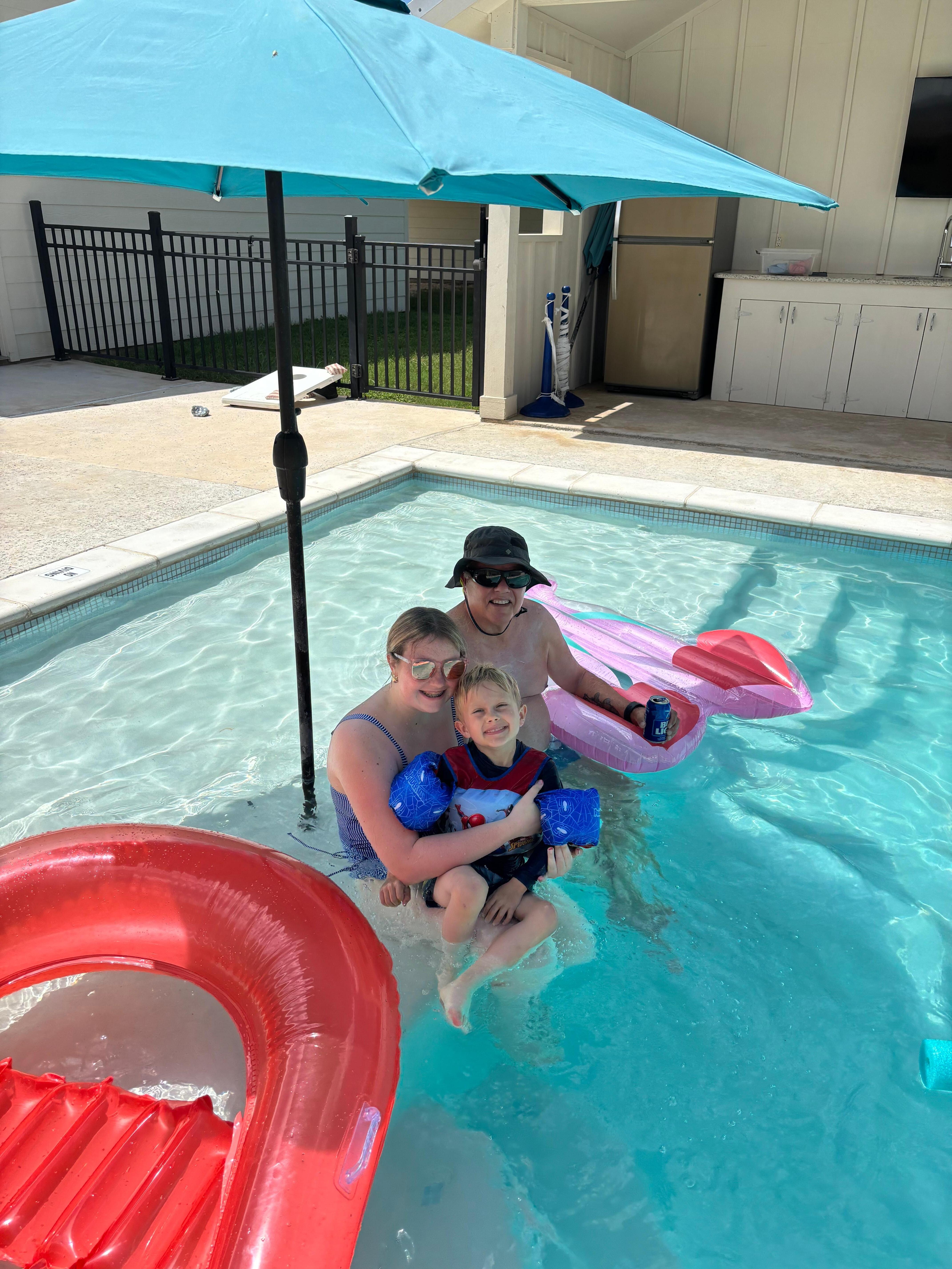 Fun in the pool!