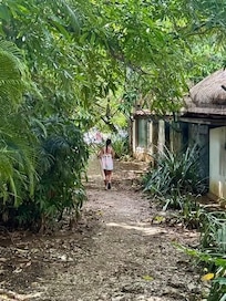 Walk path to beach - literally about 100 yards from property