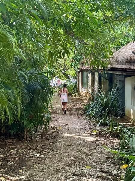 Walk path to beach - literally about 100 yards from property