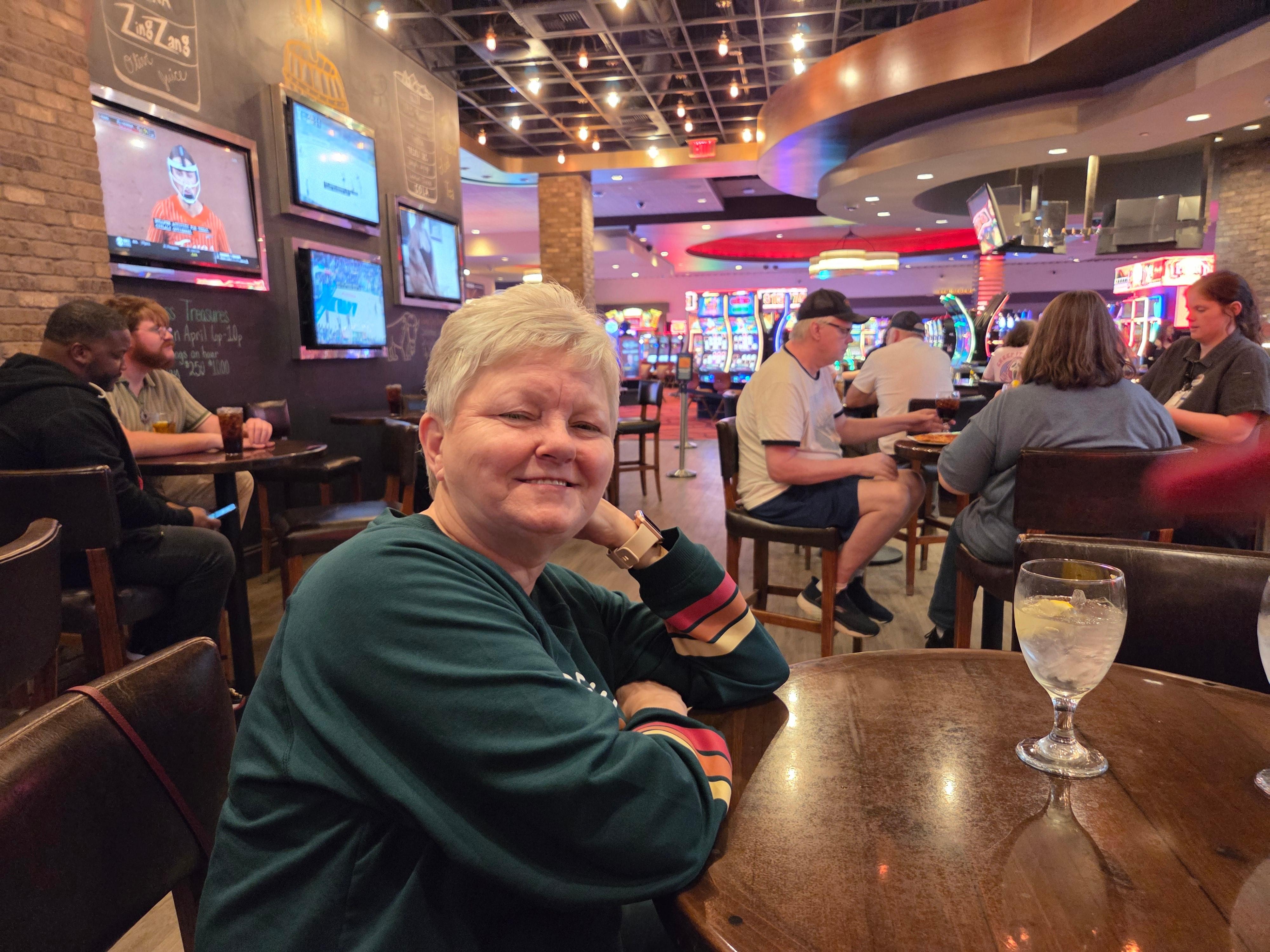 And of course the gambling machines are top of the line with many options❤️