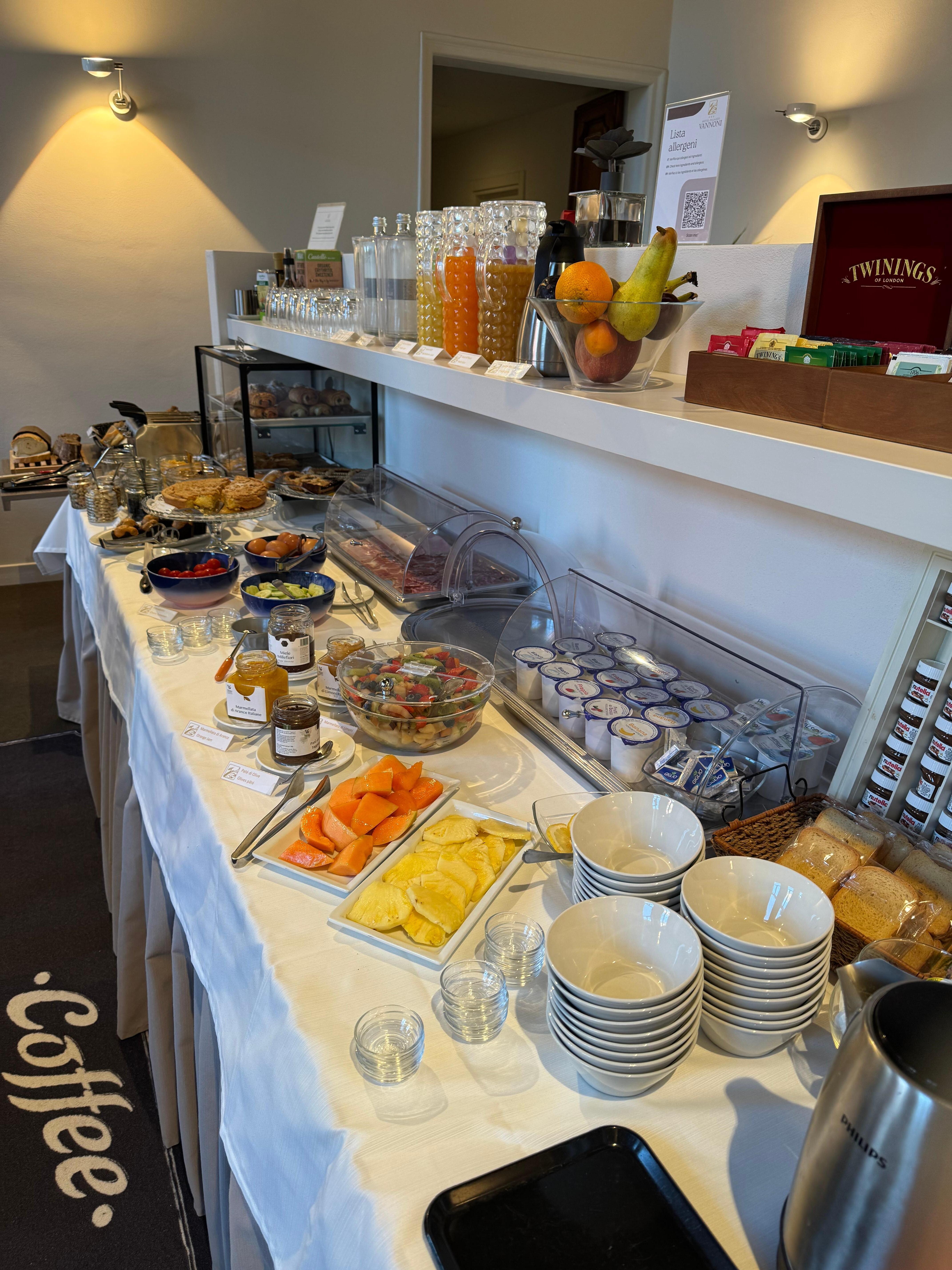 Lækkert morgenbuffet 