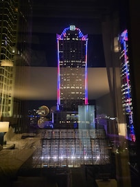 Nighttime lit up