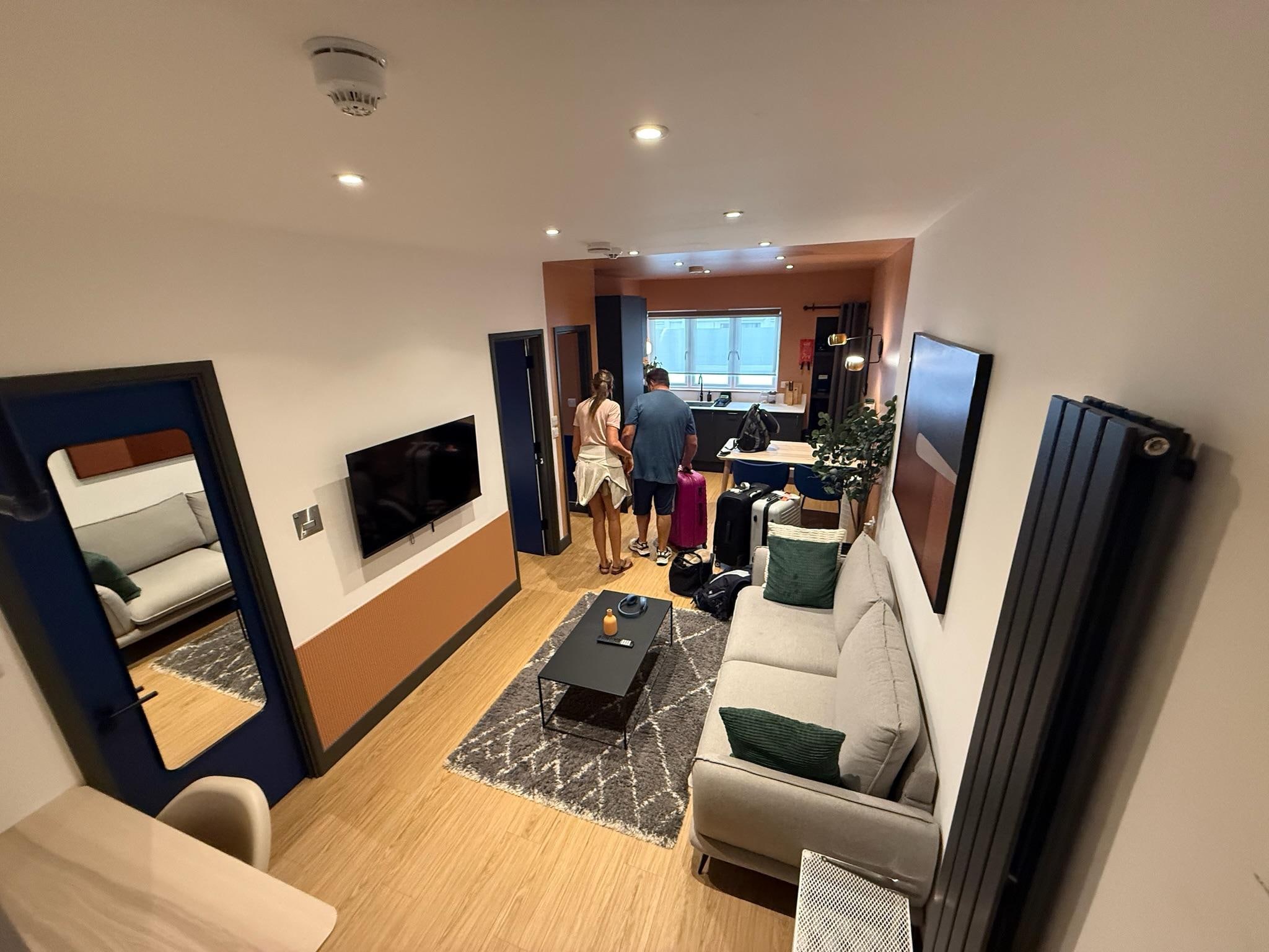 Main living room/kitchen