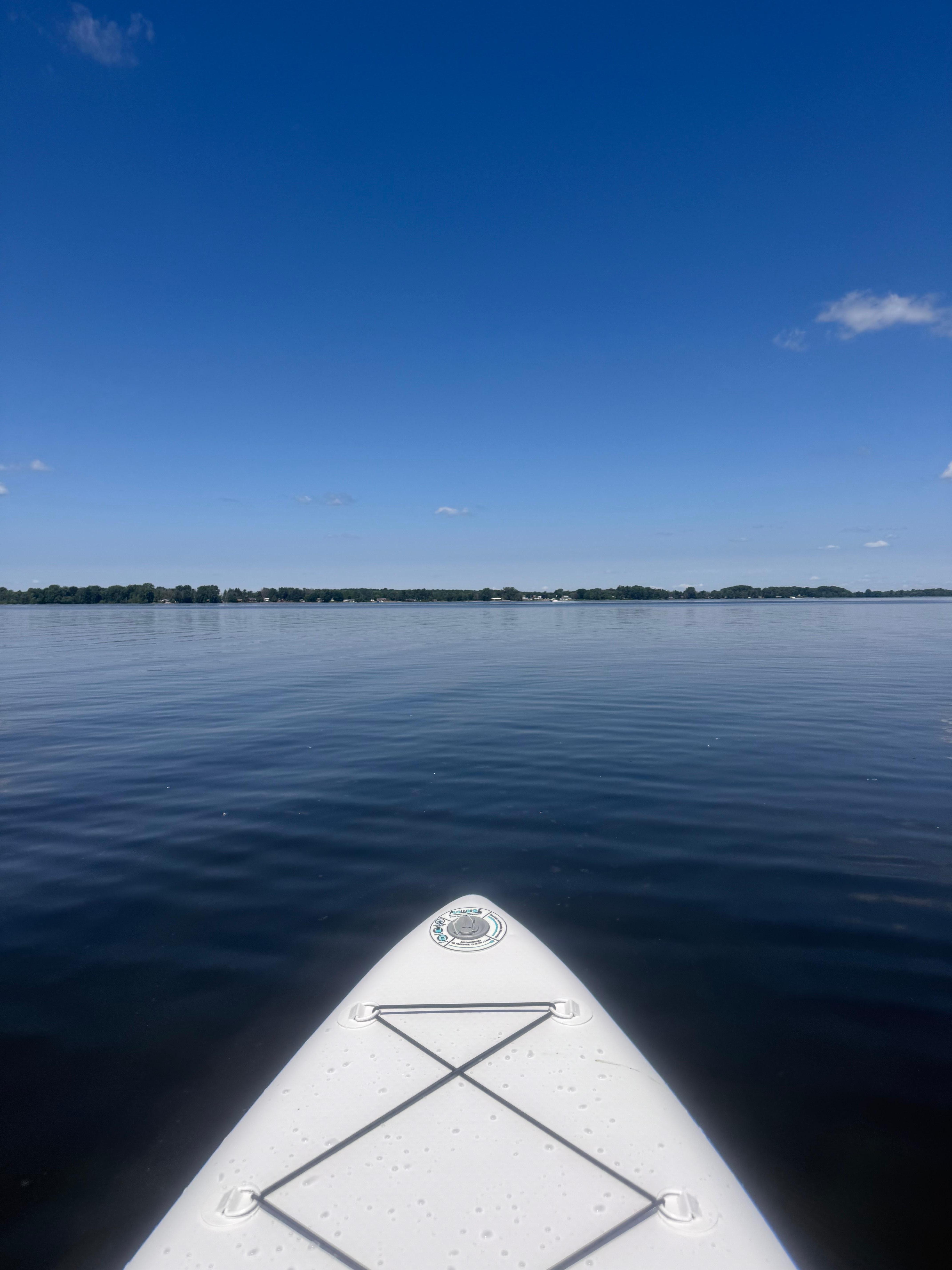The lake was beautiful each day. Some days it is calm and other days it’s wavy but always fun!