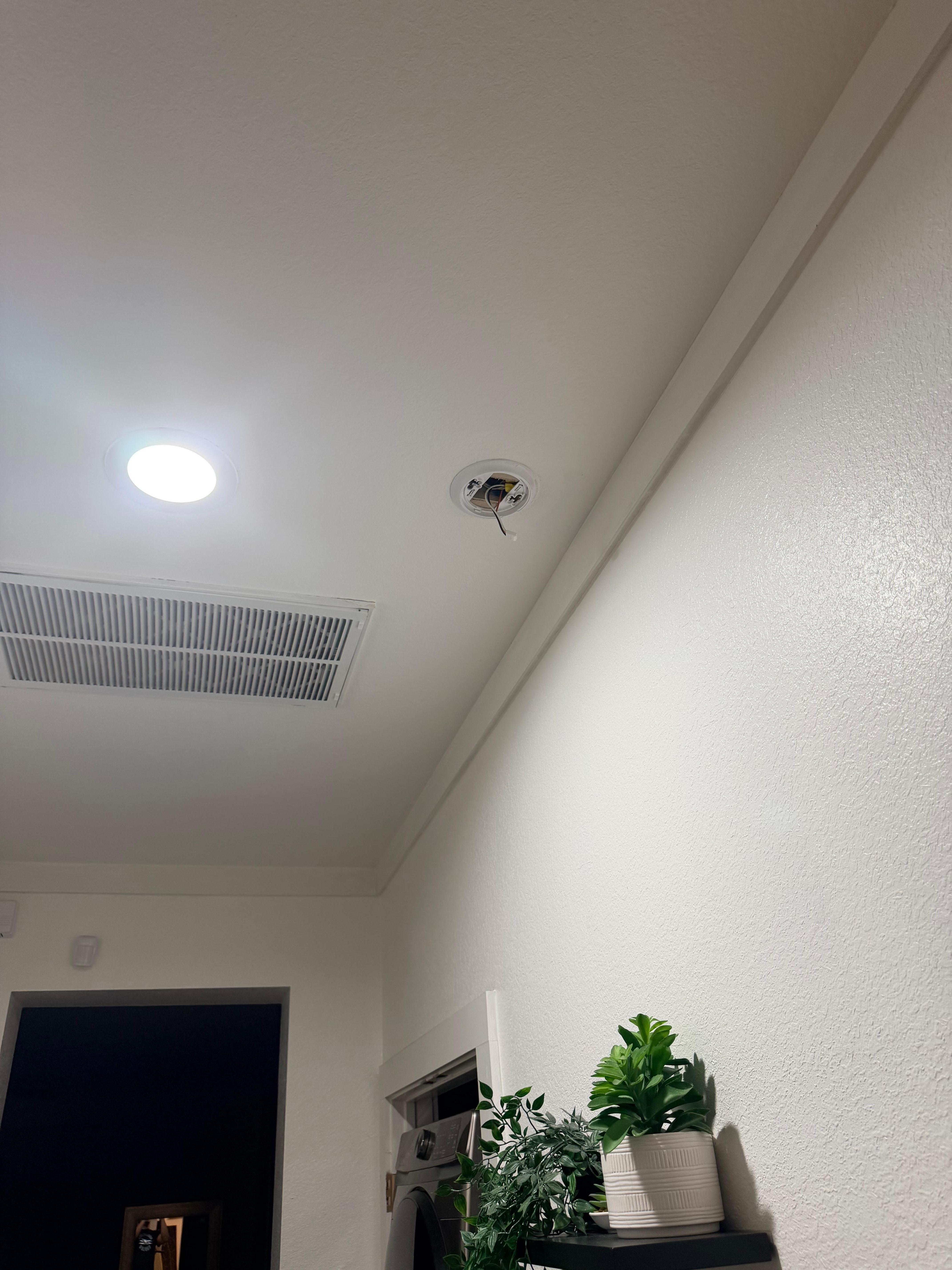 Missing smoke detector