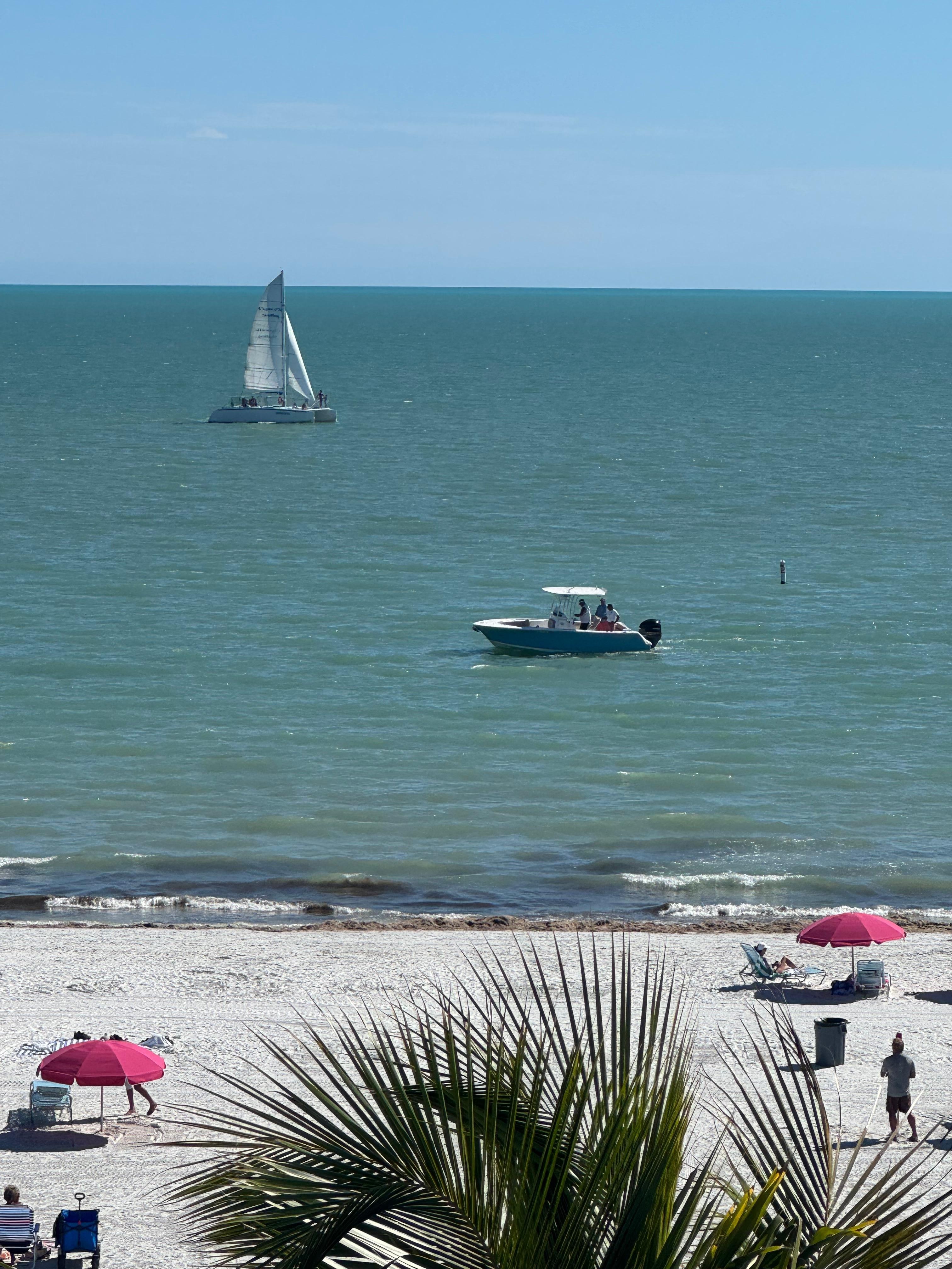 View from our balcony! 