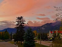 Morning view from our balcony