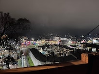 View from living room towards the parkway.