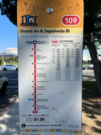 Bus to manhattan beach