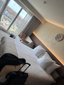 Chambre vue sur le port