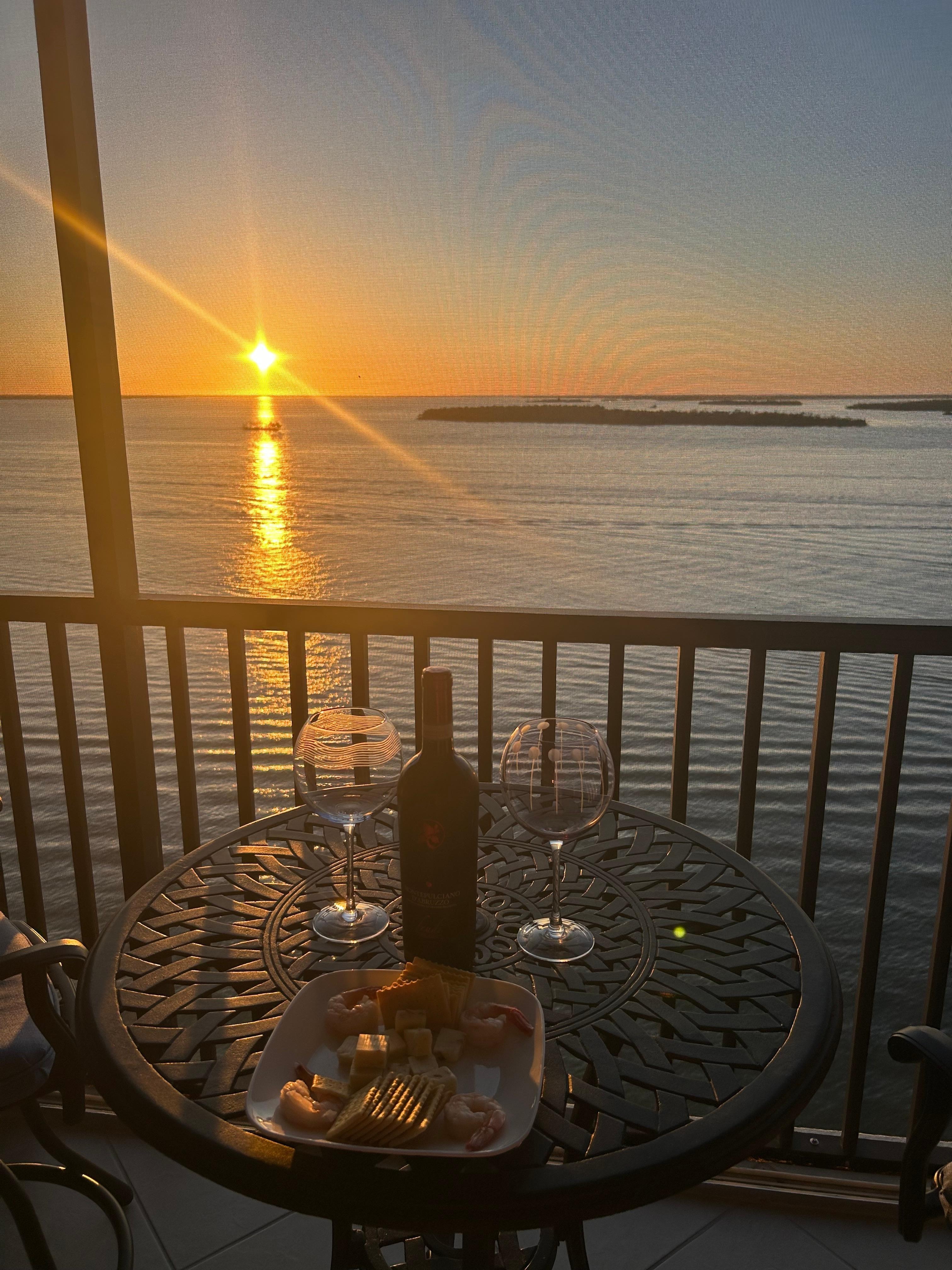 Sunsets were amazing!