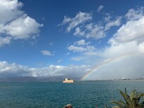 View from balcony of room