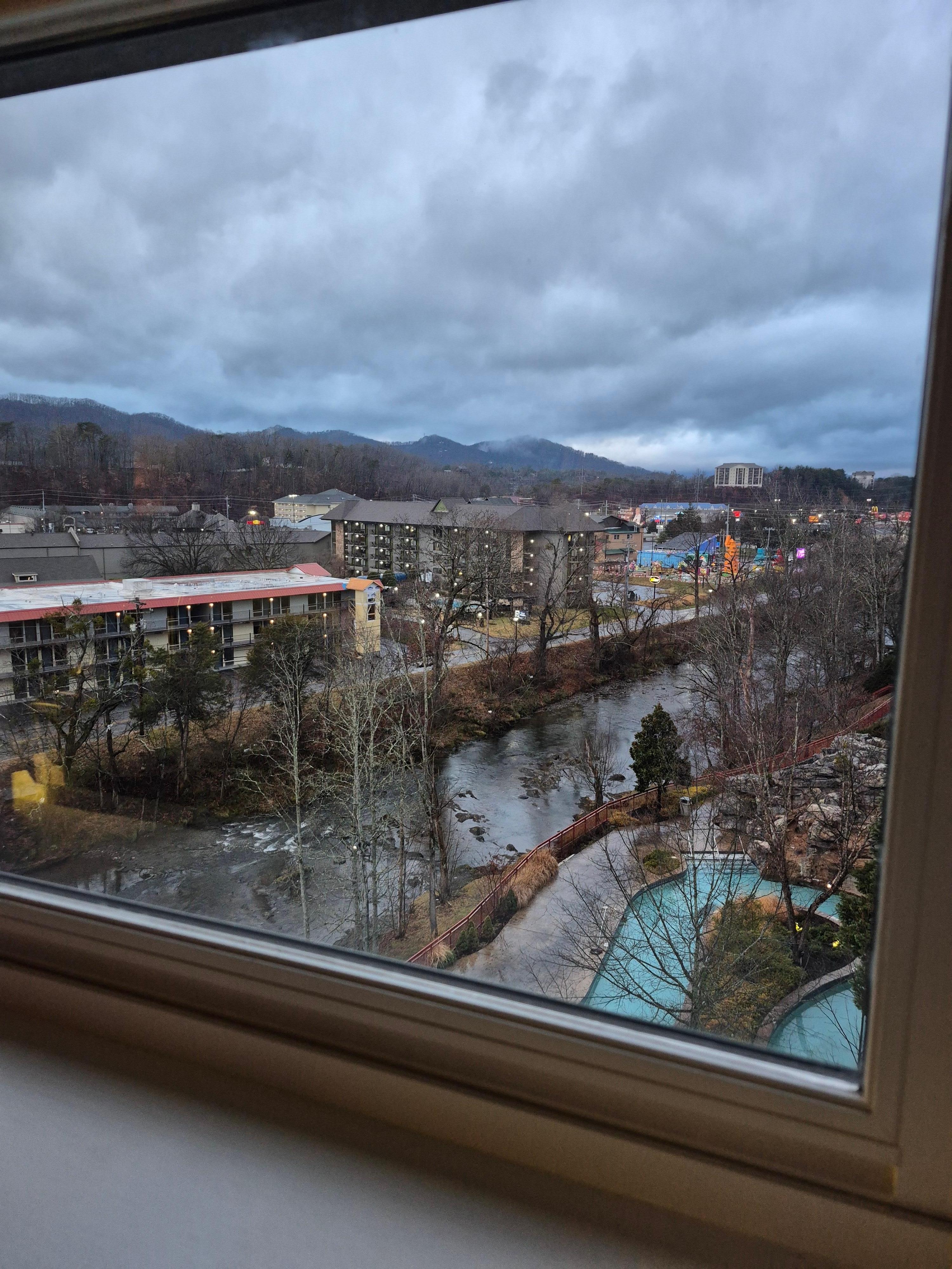 Beautiful  View  Of The River And LazyRiiver Area 