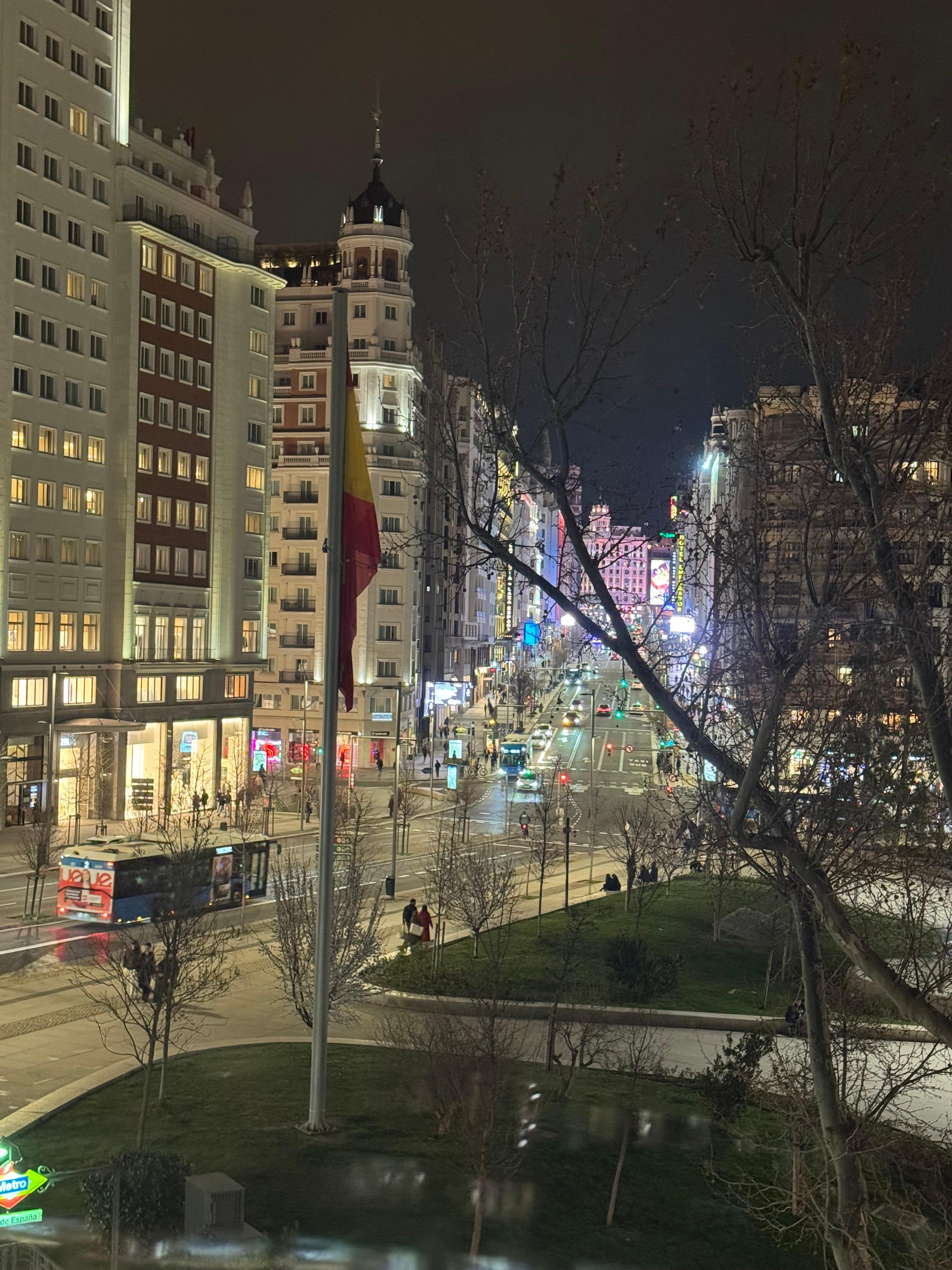 Vista desde el hotel.