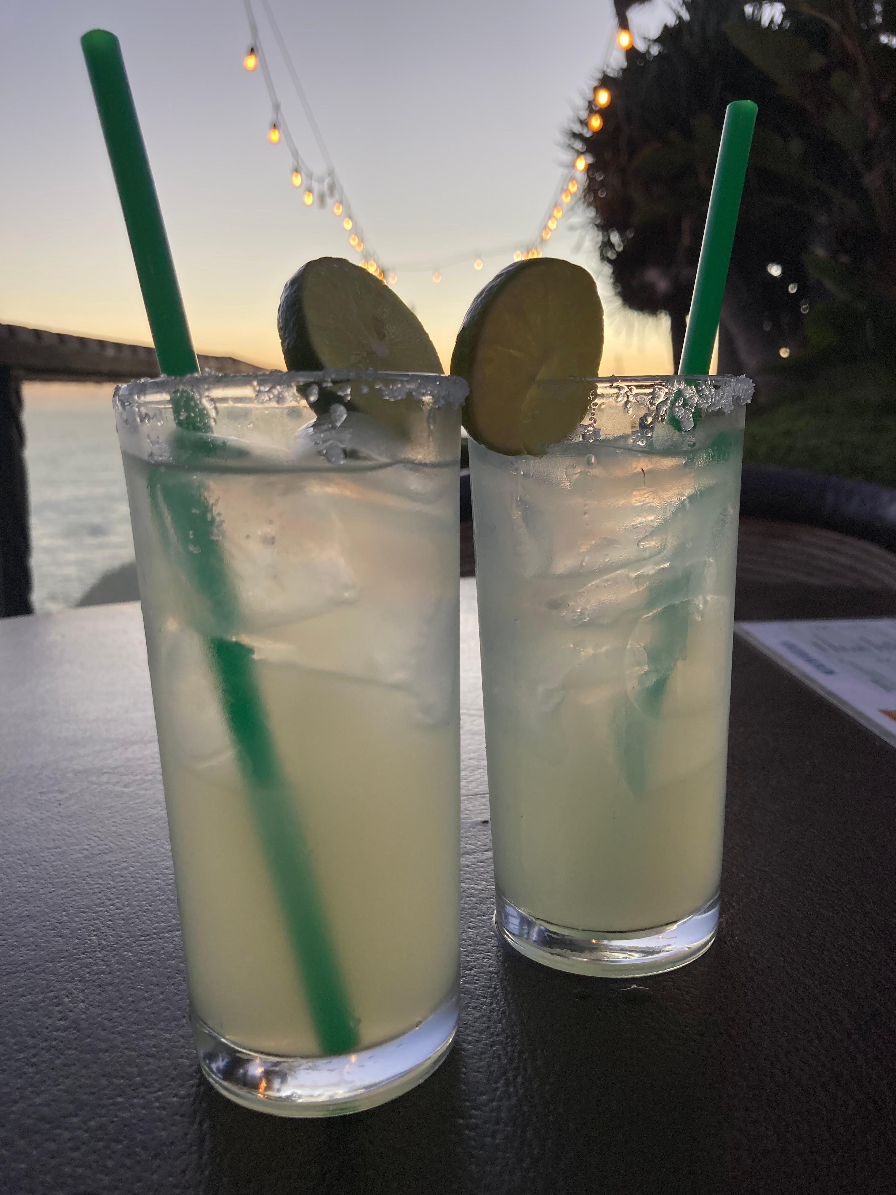 Complimentary margaritas 