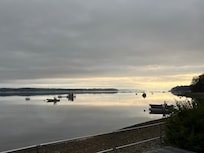 View at dusk