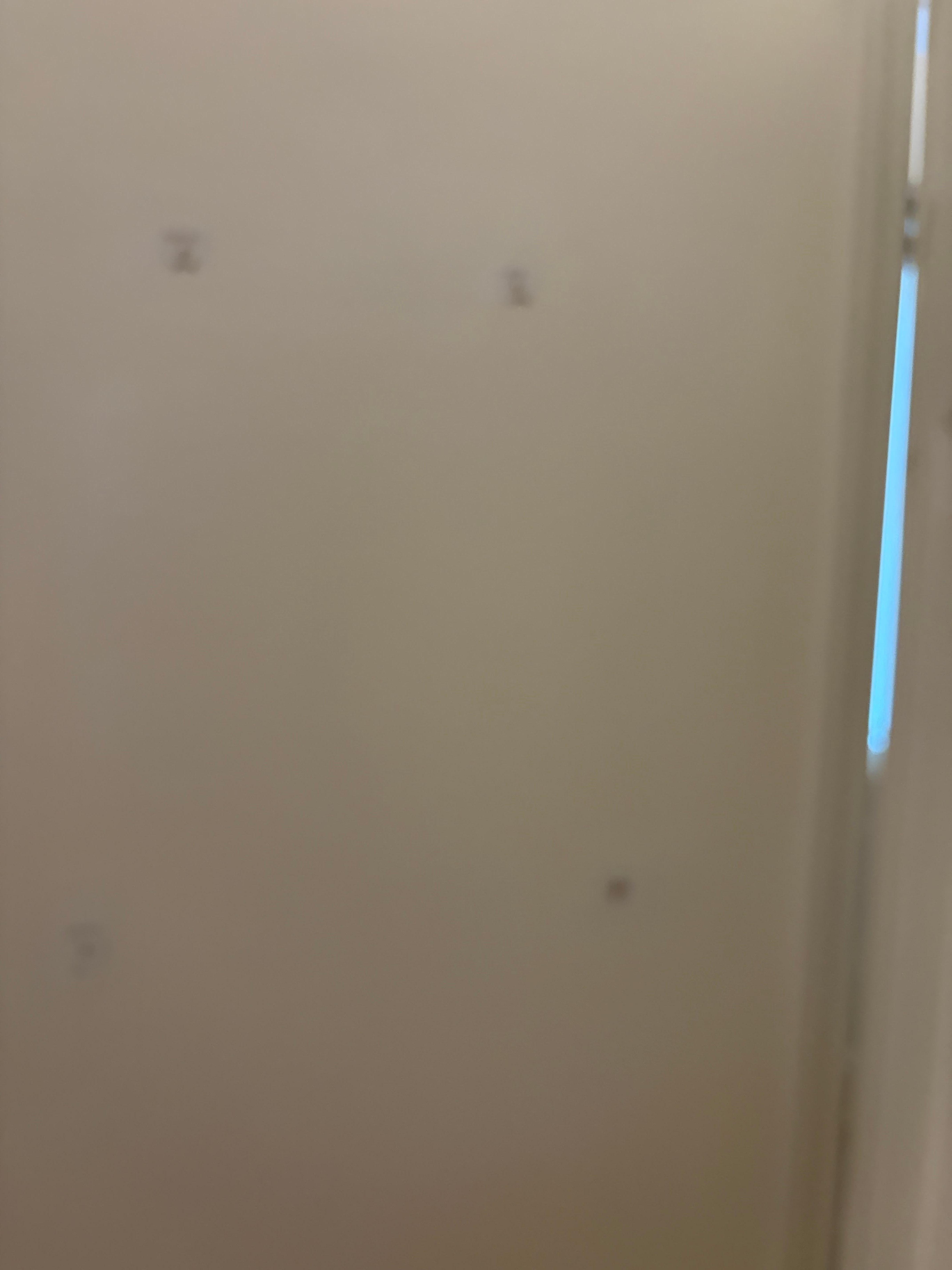 Holes in living room