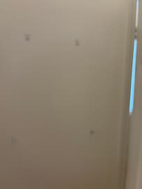 Holes in living room