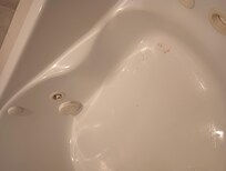 Stains in the jacuzzi