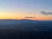 Sunrise from the front windows looking east