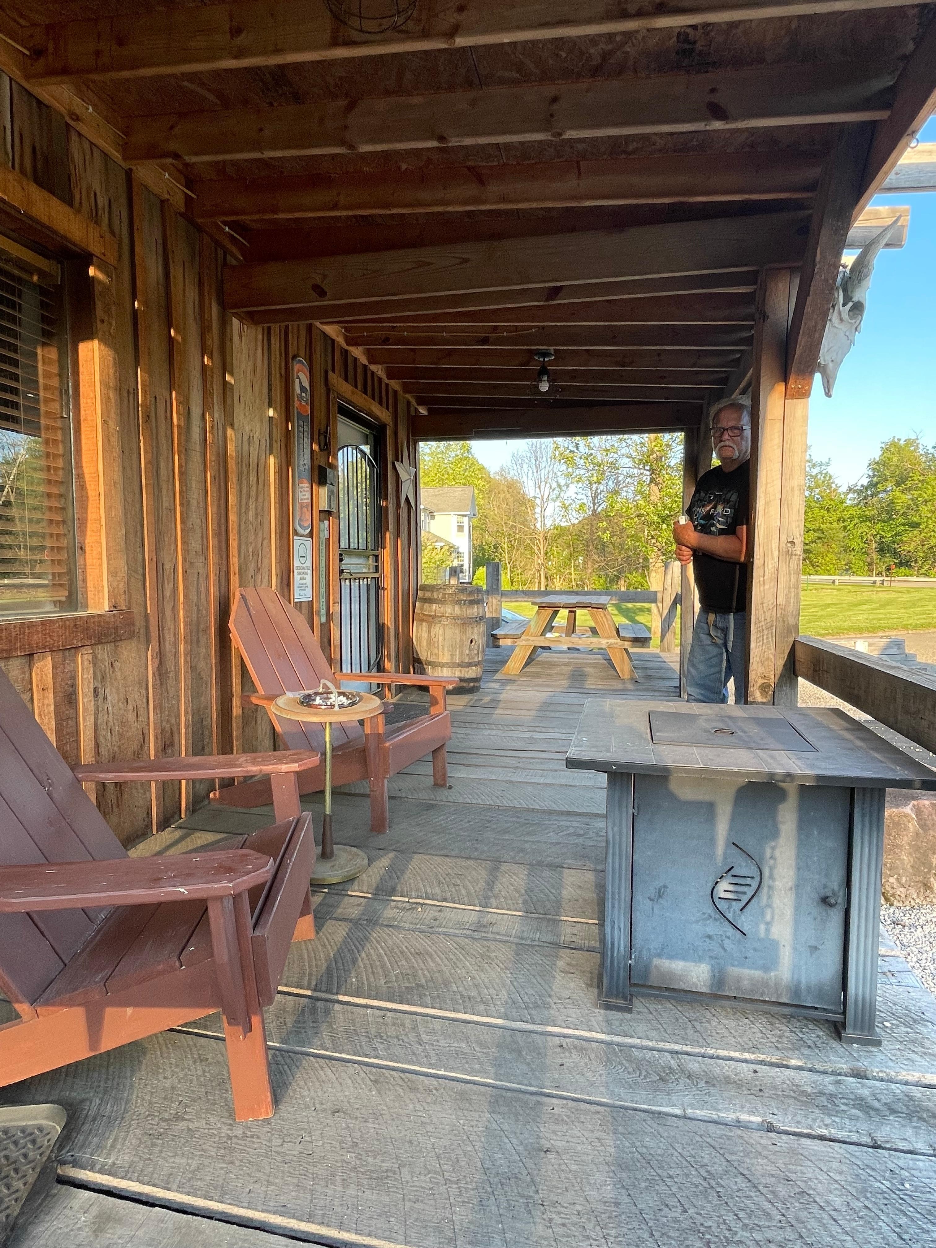 Front porch 